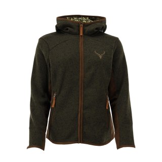 Polar damski OS-Trachten Fleece Jacket - oliwkowy OS-Trachten