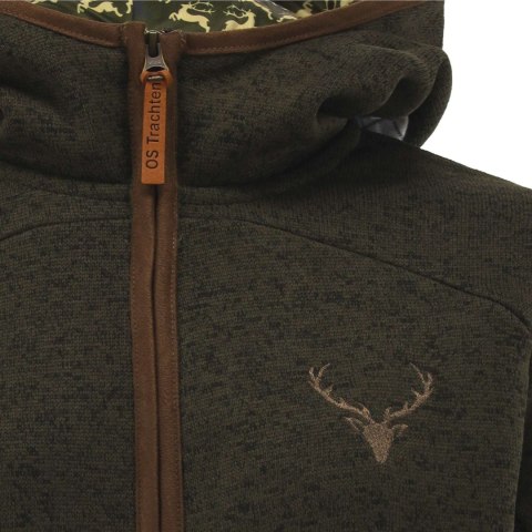 Polar damski OS-Trachten Fleece Jacket - oliwkowy OS-Trachten