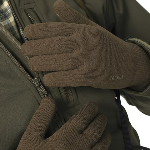 Rękawice męskie Tagart Grip zielone Tagart