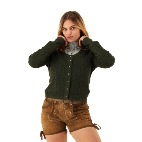 Sweter myśliwski damski OS-Trachten - oliwkowy OS-Trachten