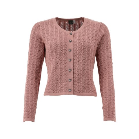 Sweter myśliwski damski OS-Trachten - różowy OS-Trachten