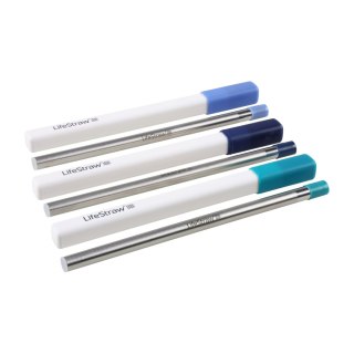Filtr do wody słomka LifeStraw Sip 3 pack - stormy, laguna, midnight blue LifeStraw