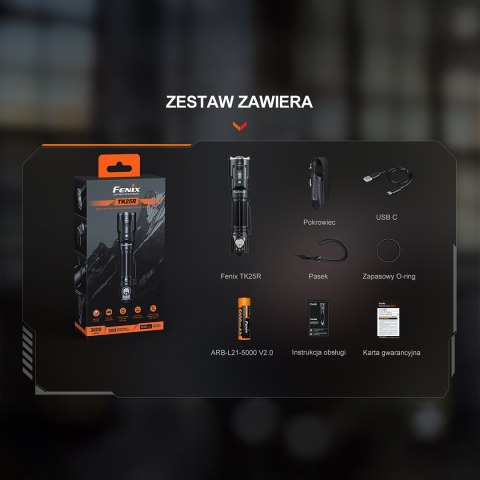 Latarka LED Fenix TK25R Fenix