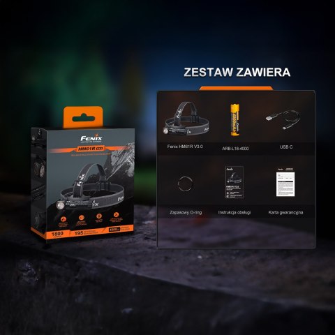 Latarka czołowa Fenix HM61R V3.0 Fenix