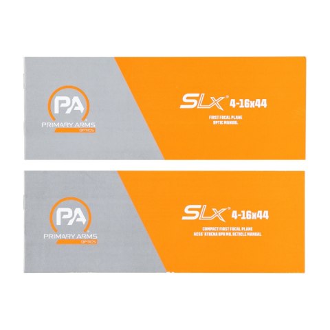 Luneta celownicza Primary Arms SLx Compact 4-16x44 mm FFP ACSS Athena BPR MIL Primary Arms