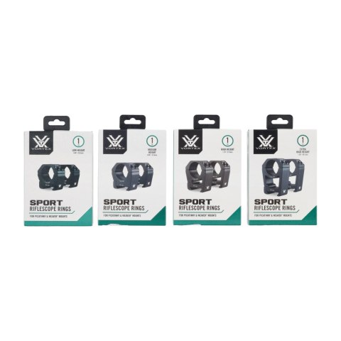 Montaż Vortex Sport Ring 1" (0,8"/0,9"/1,1"/1,5") Vortex Optics