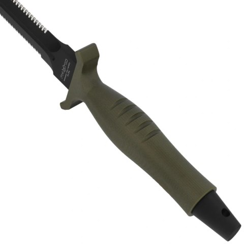 Nóż Fox Veleno D/E OD Green G10, Black Top Shield N690Co (FX-596 G10 OD AF) FOX