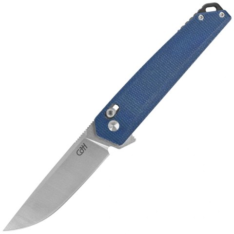 Nóż składany Herbertz CJH Blue Micarta, Satin D2 (10000586) Herbertz GmbH
