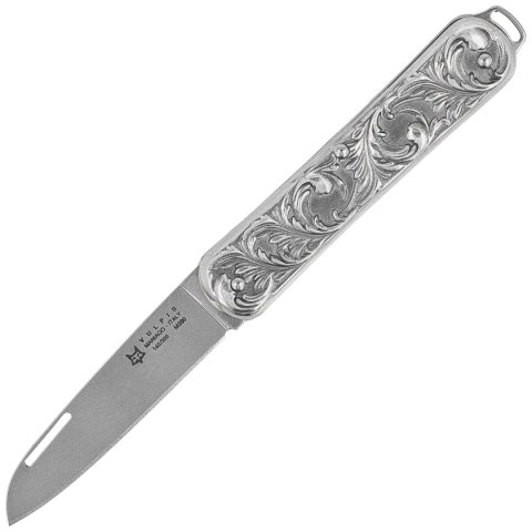 Scyzoryk Fox Vulpis LE No 140/300 Silver 925, Polished M390 (FX-VP130 AG) FOX