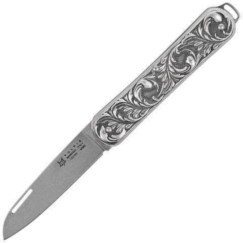 Scyzoryk Fox Vulpis LE No 152/300 Silver 925, Polished M390 (FX-VP130 AG) FOX