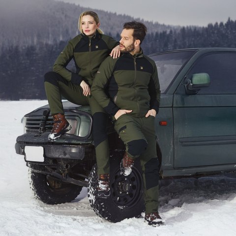 Spodnie myśliwskie Tagart Cramp Pro czarno/zielone Tagart