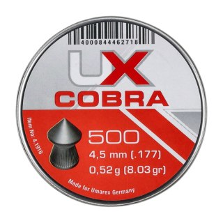 Śrut diabolo Umarex Cobra Pointed Ribbed 4,5 mm 500 szt. Umarex