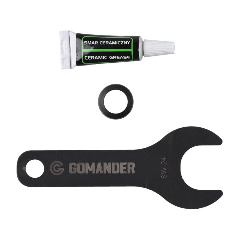 Kompensator płomienia Gomander Quadron Evo 9 mm M14x1 Gomander