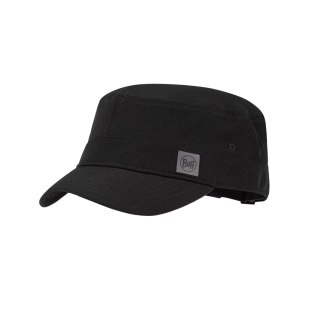 Czapka z daszkiem Buff Military Cap - solid black BUFF