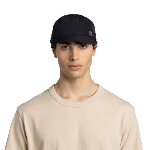 Czapka z daszkiem Buff Military Cap - solid black BUFF