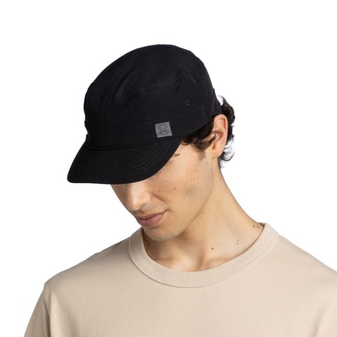 Czapka z daszkiem Buff Military Cap - solid black BUFF