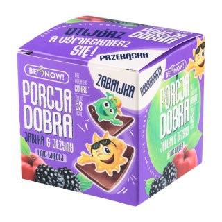 Kostka Porcja Dobra z niespodzianką jabłkowo-jeżynowa Porcja Dobra