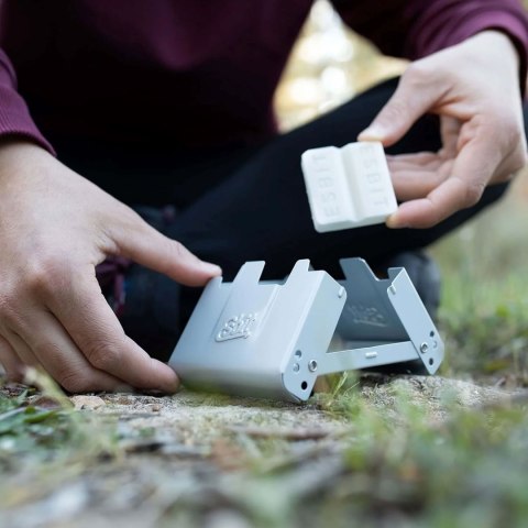 Kuchenka turystyczna Esbit Pocket Windshield z wkładami paliwowymi 2 x 27 g Esbit