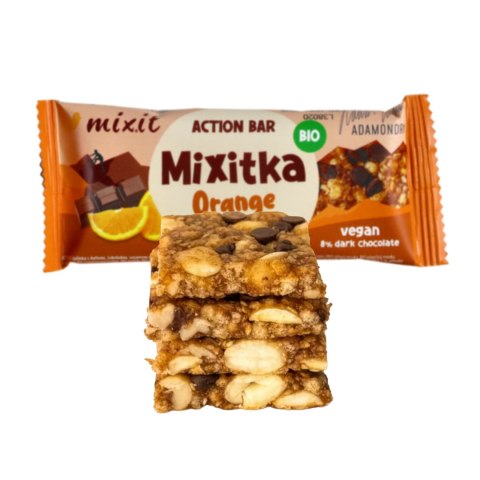 Mixitka Mixit Action BIO pomarańcza i czekolada Mixit