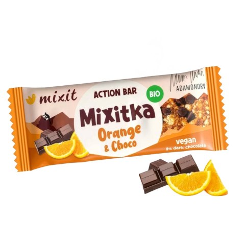 Mixitka Mixit Action BIO pomarańcza i czekolada Mixit
