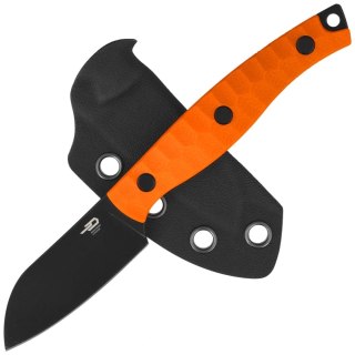 Nóż Bestech Heidiblacksmith#3 Sheepsfoot Orange G10, Black PVD 14C28N by Heidi (BFK07B) Bestech Knives