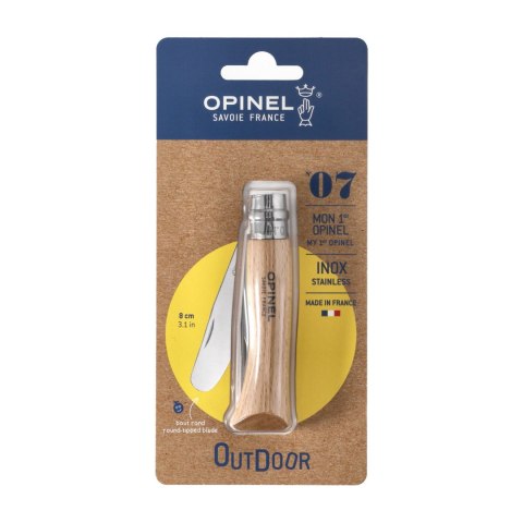 Nóż My First Opinel natural 07 w blistrze Opinel