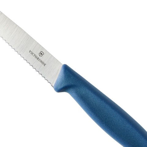 Nóż do steków i pizzy Victorinox Swiss Classic 6.7232.C1 ząbkowany niebieski Victorinox