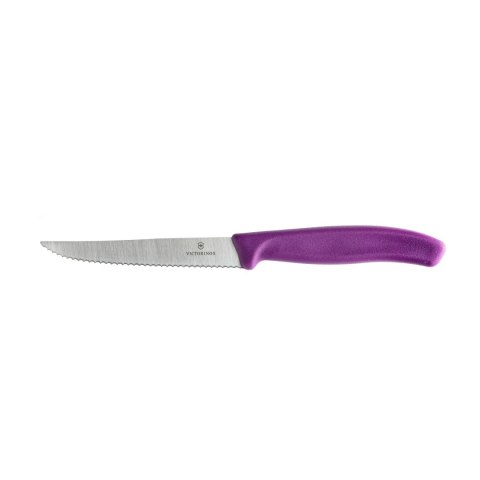 Nóż do steków i pizzy Victorinox Swiss Classic 6.7235.C1 ząbkowany fioletowy Victorinox