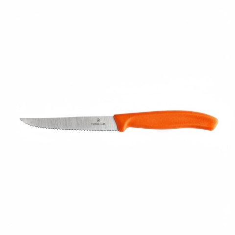 Nóż do steków i pizzy Victorinox Swiss Classic 6.7239.C1 ząbkowany pomarańczowy Victorinox