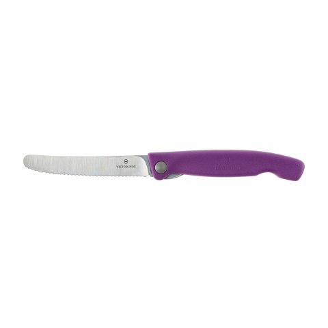 Nóż do steków i pizzy Victorinox Swiss Classic 6.7835.FC1 ząbkowany fioletowy Victorinox