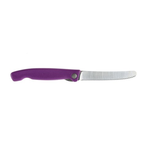 Nóż do steków i pizzy Victorinox Swiss Classic 6.7835.FC1 ząbkowany fioletowy Victorinox