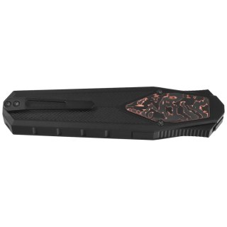 Nóż grawitacyjny Remette RT-Swordfish T Black Aluminum/Copper Carbon Fiber, Titanium Black Stonewashed S35VN (ZL103D15) Remette Knife