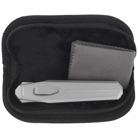 Nóż grawitacyjny Remette RT-Swordfish T Gray Aluminum/Carbon Fiber, Stonewashed 14C28N (ZL103C2) Remette Knife