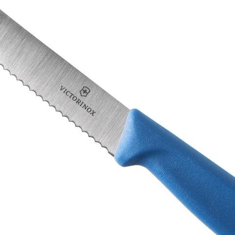 Nóż pikutek Victorinox Swiss Classic 6.7832.C1 ząbkowany z zaokrąglonym czubkiem niebieski Victorinox
