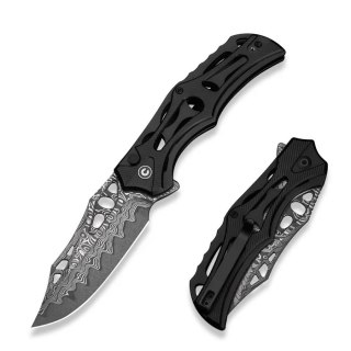 Nóż składany Civivi Biophase Black Aluminium, Damascus (C23083-DS1) Civivi by WE Knife