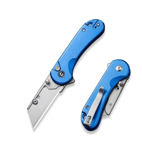 Nóż składany Civivi Elementum Utility Blue Aluminium, Stonewashed 6Cr13 (C23039B-2) Civivi by WE Knife