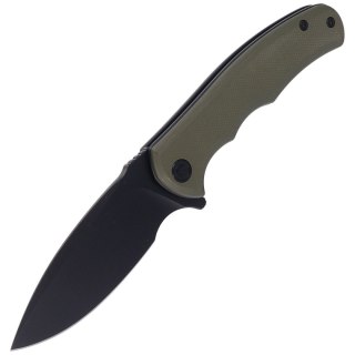 Nóż składany Civivi Mini Praxis OD Green G10, Black Stonewashed D2 (C18026C-1CP) Civivi by WE Knife