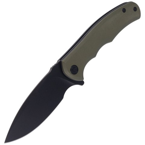 Nóż składany Civivi Mini Praxis OD Green G10, Black Stonewashed D2 (C18026C-1CP) Civivi by WE Knife