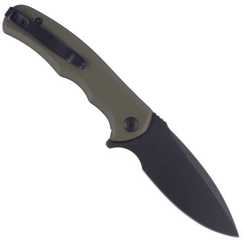 Nóż składany Civivi Mini Praxis OD Green G10, Black Stonewashed D2 (C18026C-1CP) Civivi by WE Knife