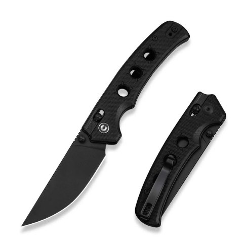Nóż składany Civivi Noctis Black G10, Black Stonewashed Nitro-V (C24020C-1) Civivi by WE Knife