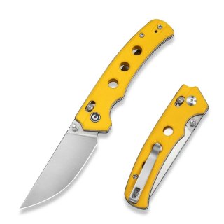 Nóż składany Civivi Noctis Yellow G10, Satin Nitro-V (C24020C-2) Civivi by WE Knife