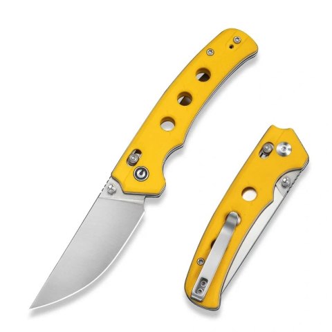 Nóż składany Civivi Noctis Yellow G10, Satin Nitro-V (C24020C-2) Civivi by WE Knife