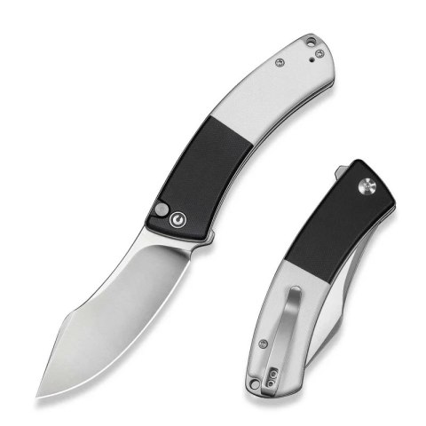 Nóż składany Civivi Outlaw Muk Black-White G10, Satin 14C28N by Trey Sprinkle (C24079-4) Civivi by WE Knife