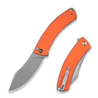 Nóż składany Civivi Outlaw Muk Orange G10, Stonewashed 14C28N by Trey Sprinkle (C24079-2) Civivi by WE Knife