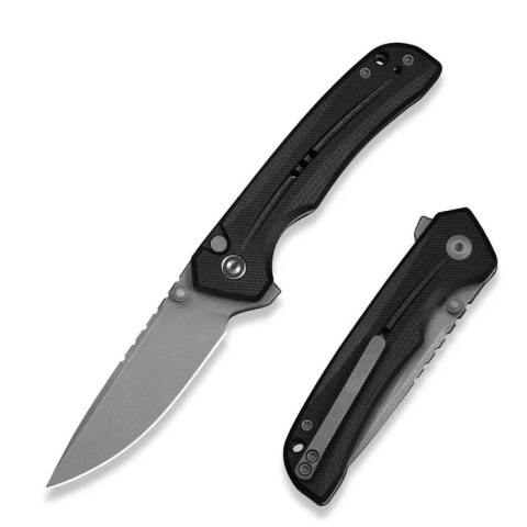 Nóż składany Civivi Tarask Black G10, Gray Stonewashed Nitro-V (C25023C-1) Civivi by WE Knife