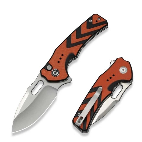 Nóż składany Civivi Vexron Orange-Black G10, Satin 14C28N (C24066-3) Civivi by WE Knife