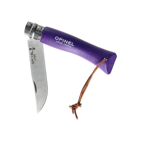 Nóż składany Opinel Colorama 07 inox grab fioletowy Opinel