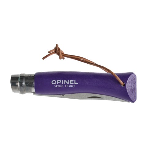 Nóż składany Opinel Colorama 07 inox grab fioletowy Opinel
