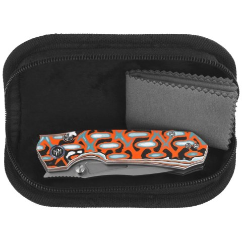 Nóż składany Remette RT-Rhino Blue/Orange G10, Beadblasted D2 (RNGD261) Remette Knife