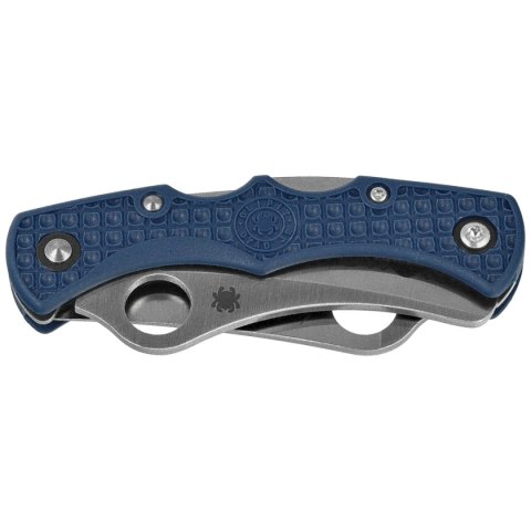 Nóż składany Spyderco Dyad Jr. Lighweight Sprint Run Cobalt Blue FRN, Satin CPM SPY27 by Sal Glesser (C39PSCBL) Spyderco Inc.